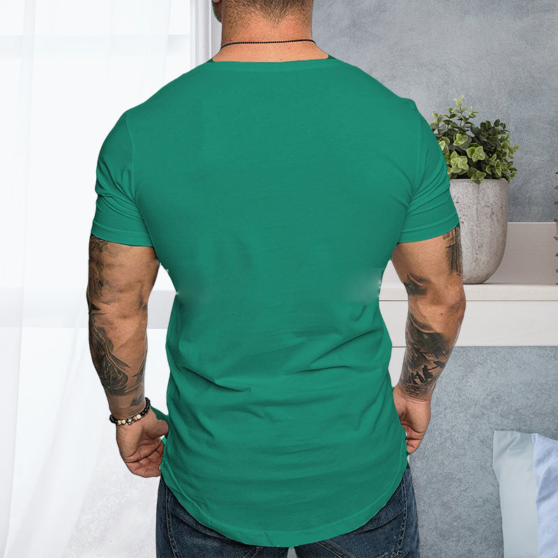 Solid Men's Short Sleeve T-Shirt