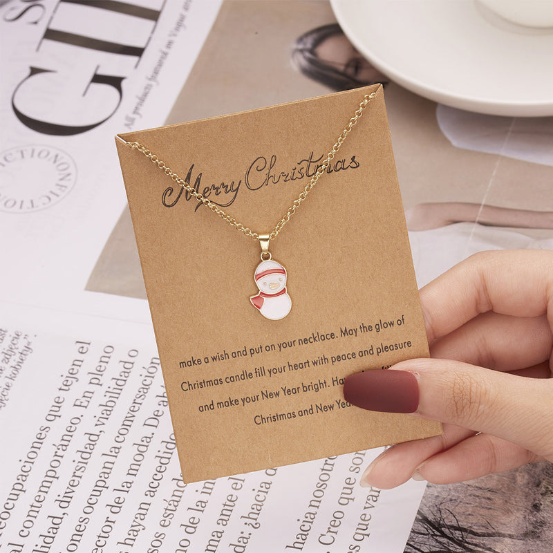 Christmas Ornament Necklaces