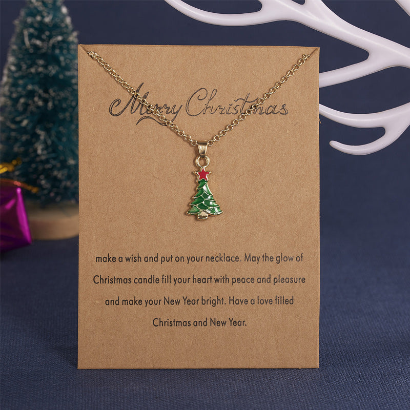 Christmas Ornament Necklaces