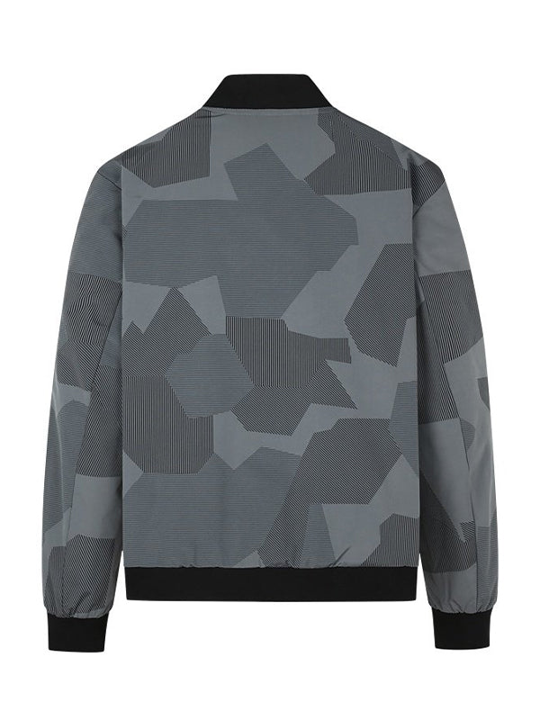 Men's Dark Pattern Casual Jacket