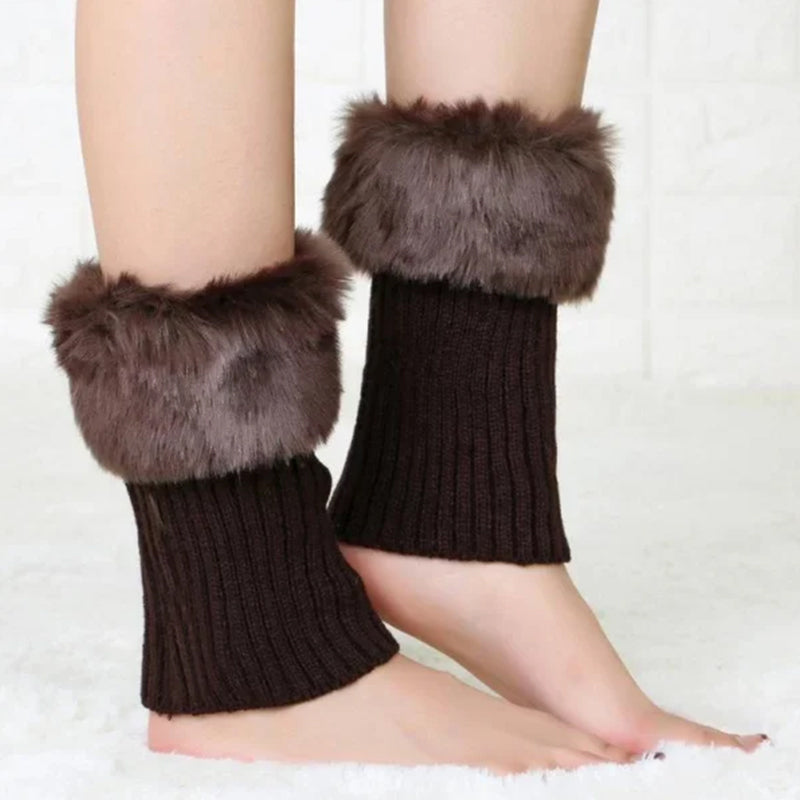 Winter Short Crochet Warm ankle socks