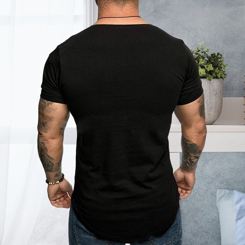 Solid Men's Short Sleeve T-Shirt