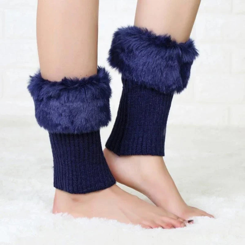 Winter Short Crochet Warm ankle socks