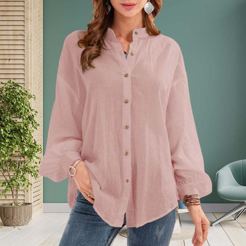 Cotton Linen Shirt Cardigan