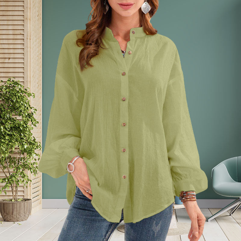 Cotton Linen Shirt Cardigan