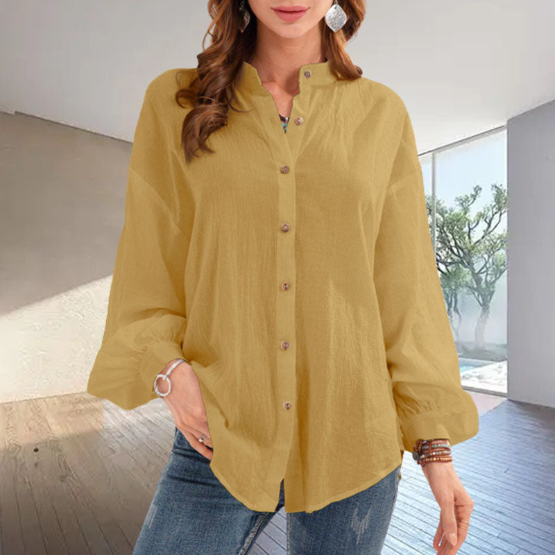 Cotton Linen Shirt Cardigan
