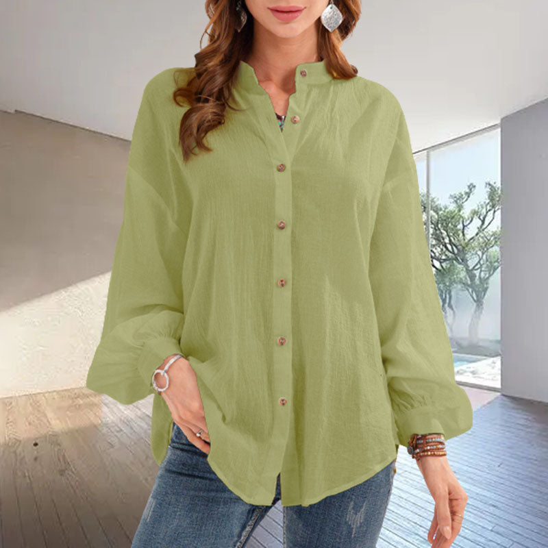 Cotton Linen Shirt Cardigan
