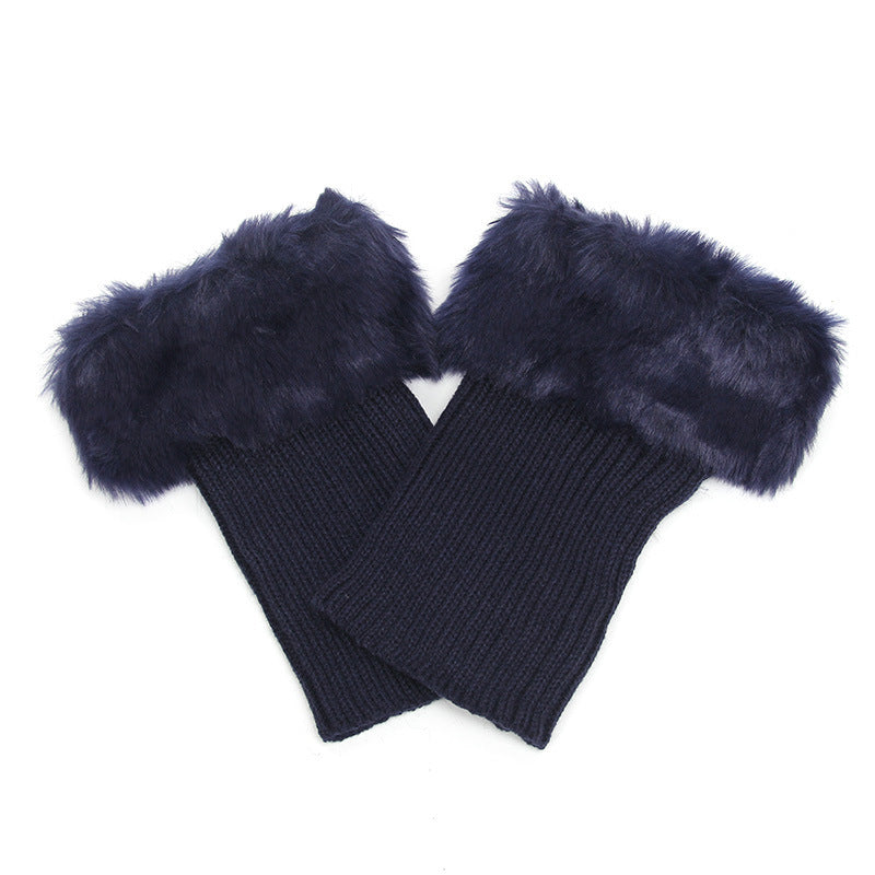 Winter Short Crochet Warm ankle socks