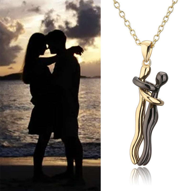 The Tale of Two Lovers Necklace and Earrings