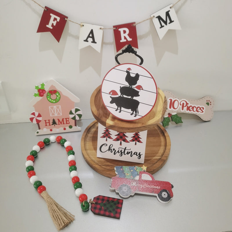 Christmas Tray Ornament Ornament