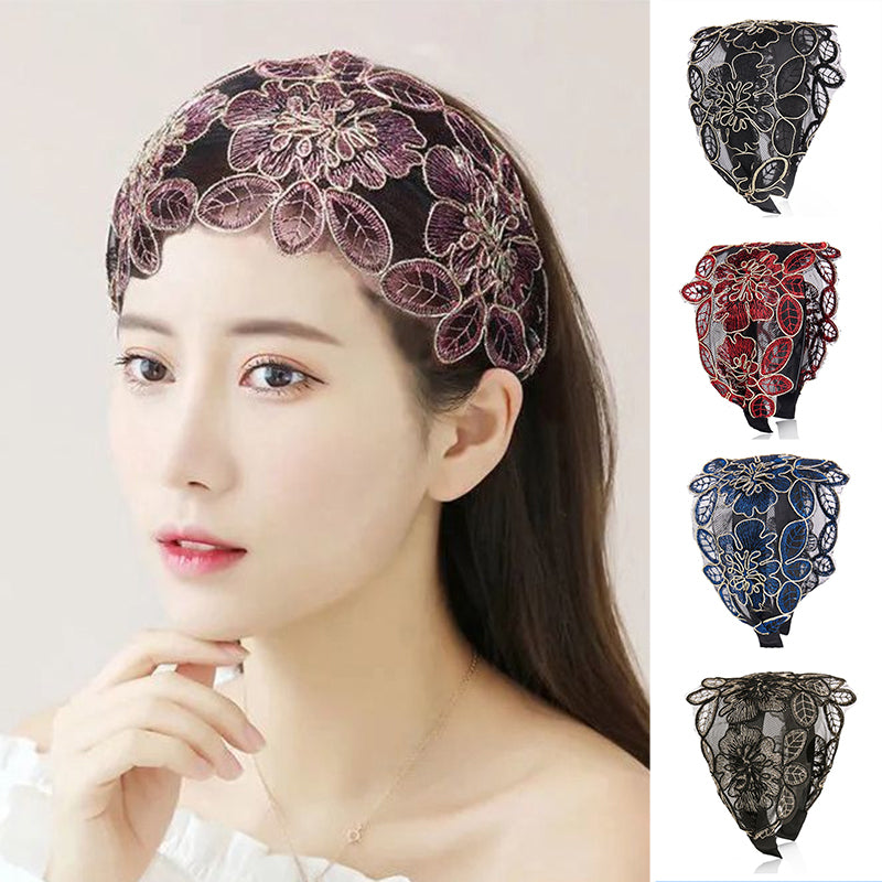 Lace Flower Headband