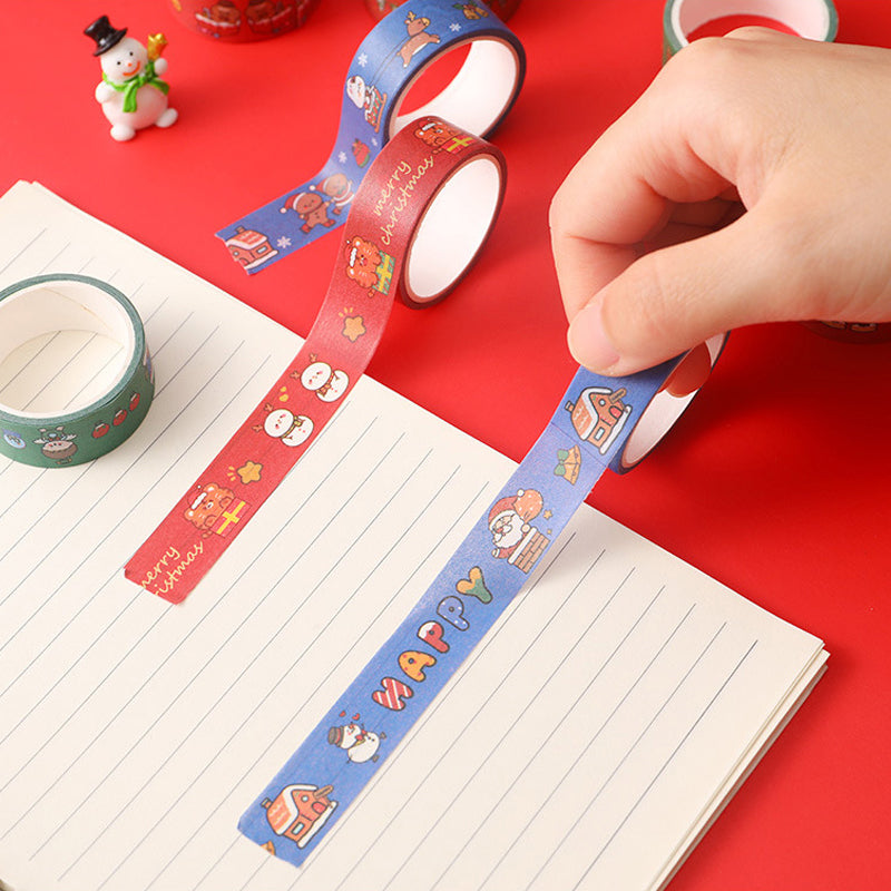 Cartoon Christmas Washi Tape