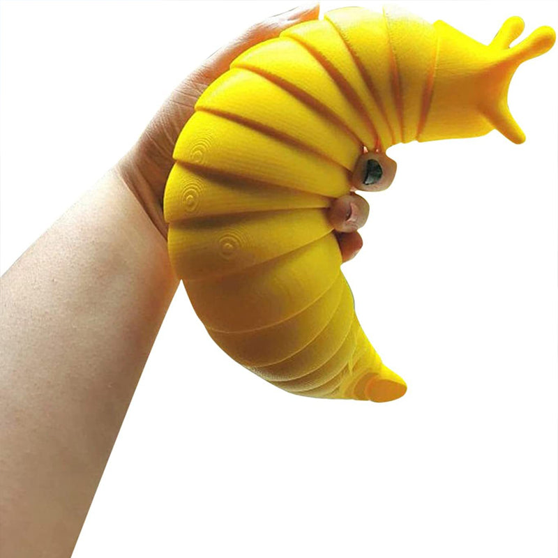 3D Printed Slinky Slug Toy