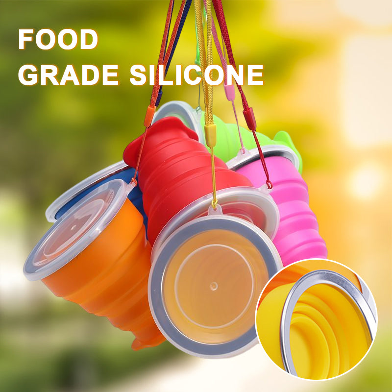 Retractable Folding Cup