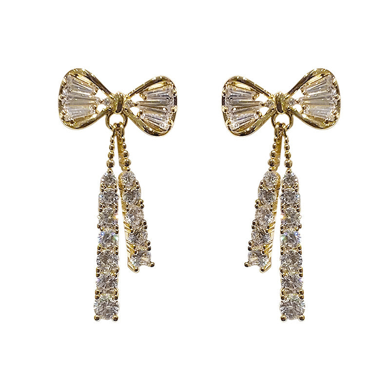 Butterfly Rhinestone Earrings