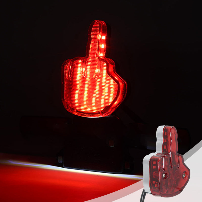 Middle Finger Rear Light