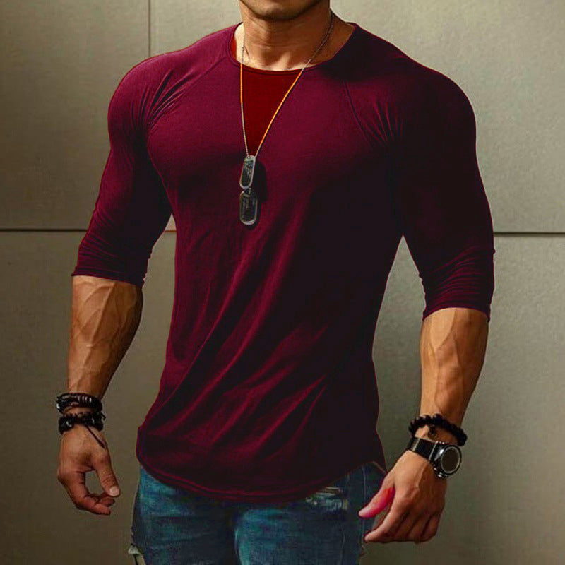 Men's Patchwork Bottom Shirt