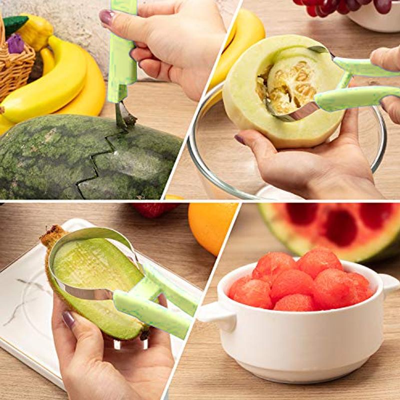 4 in 1 Stainless Steel Fruit Tool Set