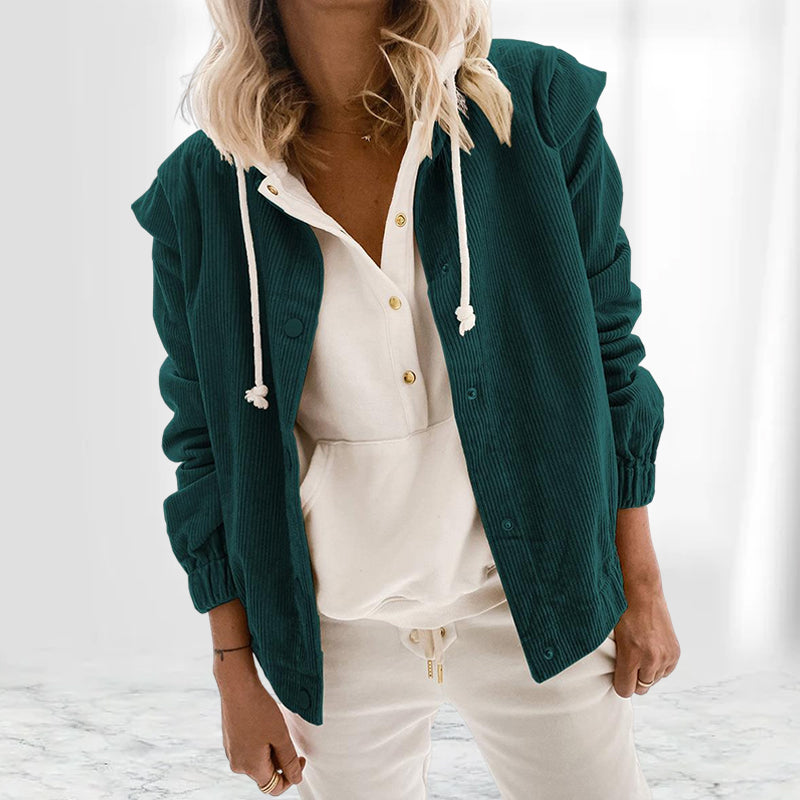Lapel Corduroy Jacket