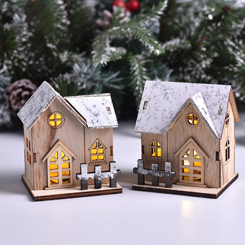Christmas Lighted House