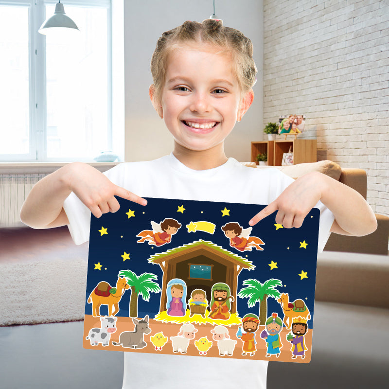 Christmas Nativity Sticker