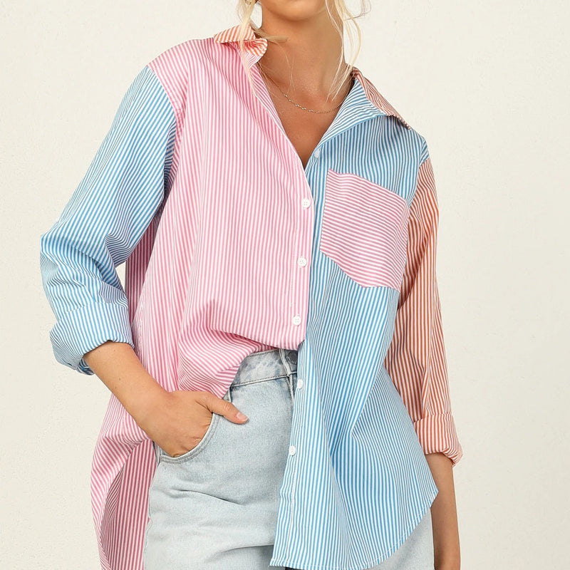 Printed Long Sleeve Shirt