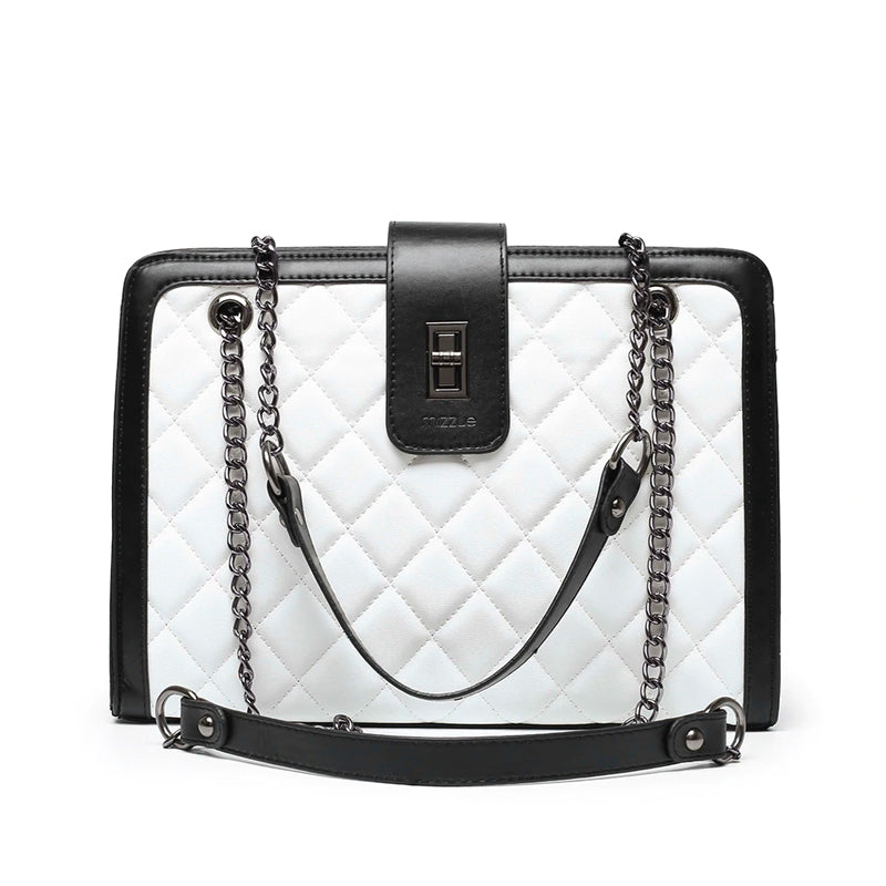 Rhombus Chain Small Square Bag