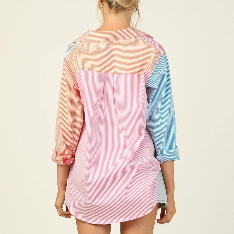 Printed Long Sleeve Shirt