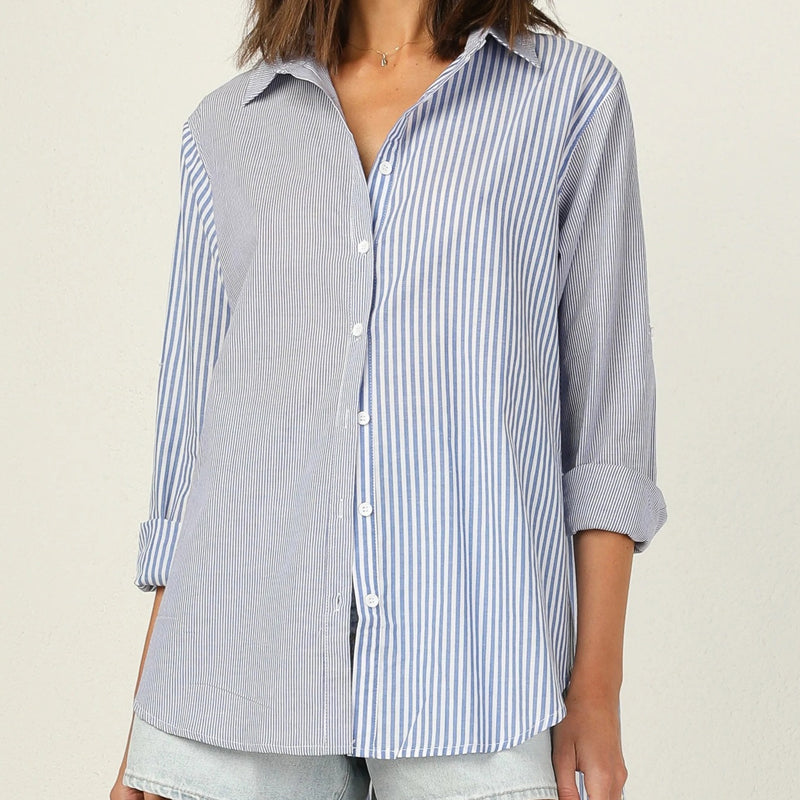 Printed Long Sleeve Shirt