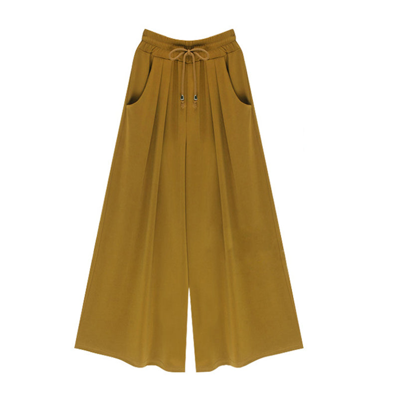 Women's Cropped Wide Leg Pants