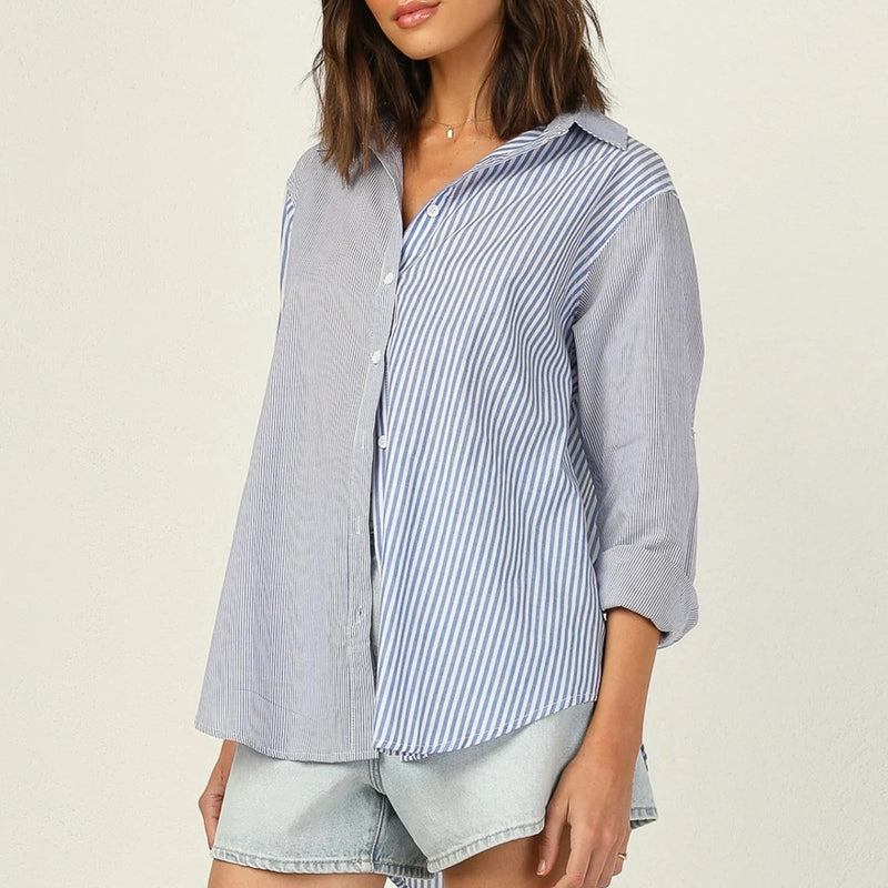 Printed Long Sleeve Shirt