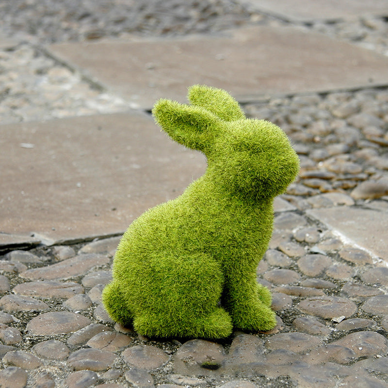 Simulated Flocking Rabbit Ornament