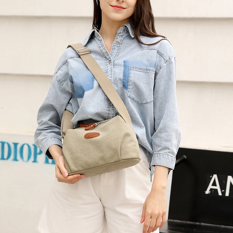 Canvas Crossbody Bag