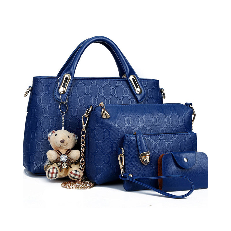 Handbag with Four-piece Set