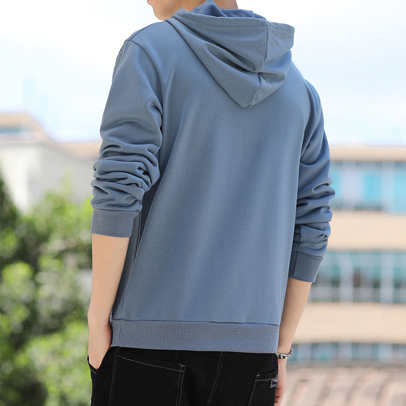 Men's Solid Color Hoodie