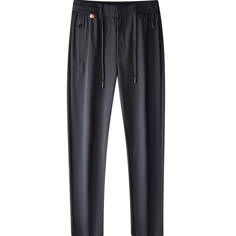 MEN'S STRAIGHT ANTI-WRINKLE CASUAL PANTS