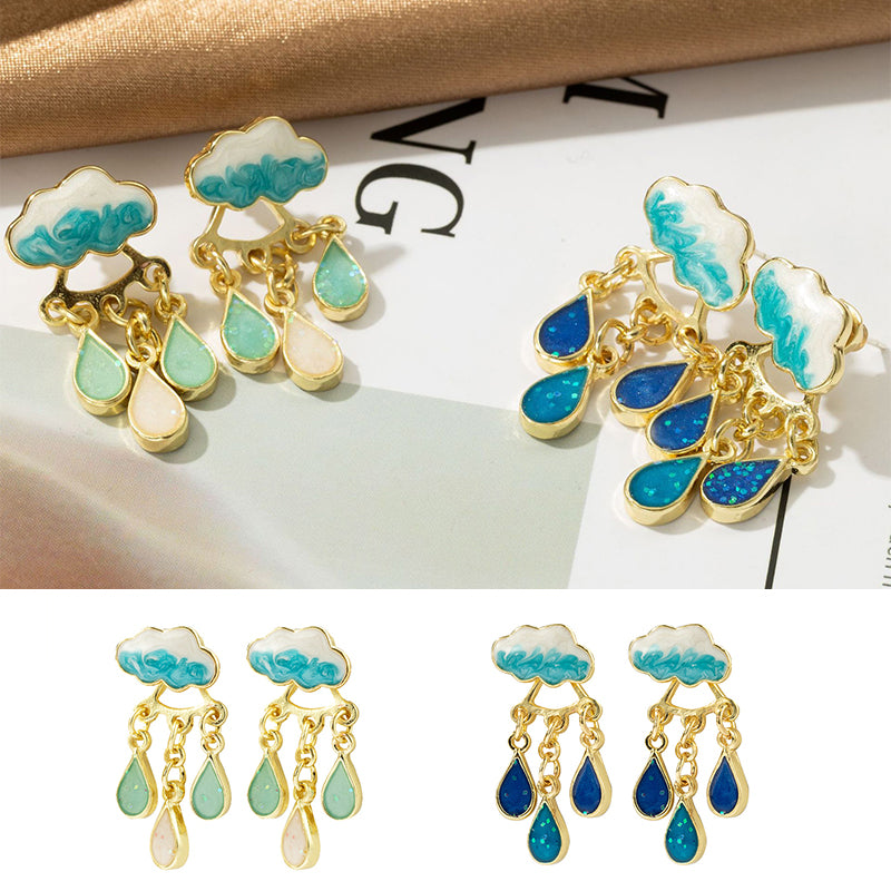RAINDROP EARRINGS