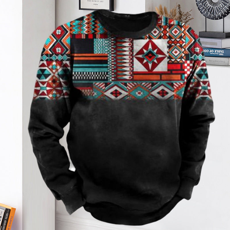 Digital Print Crew Neck T-Shirt