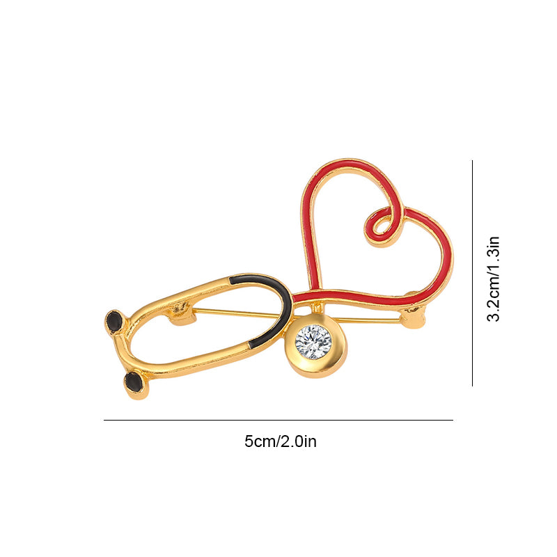 Stethoscope Pin