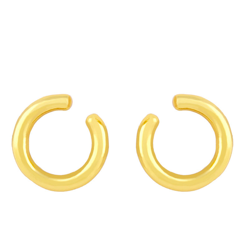 Geometric Metal Ear Clips