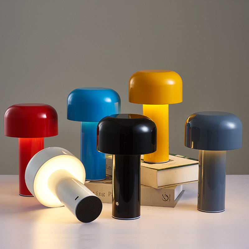 LED Creative Mushroom Rechargeable Table Lamp