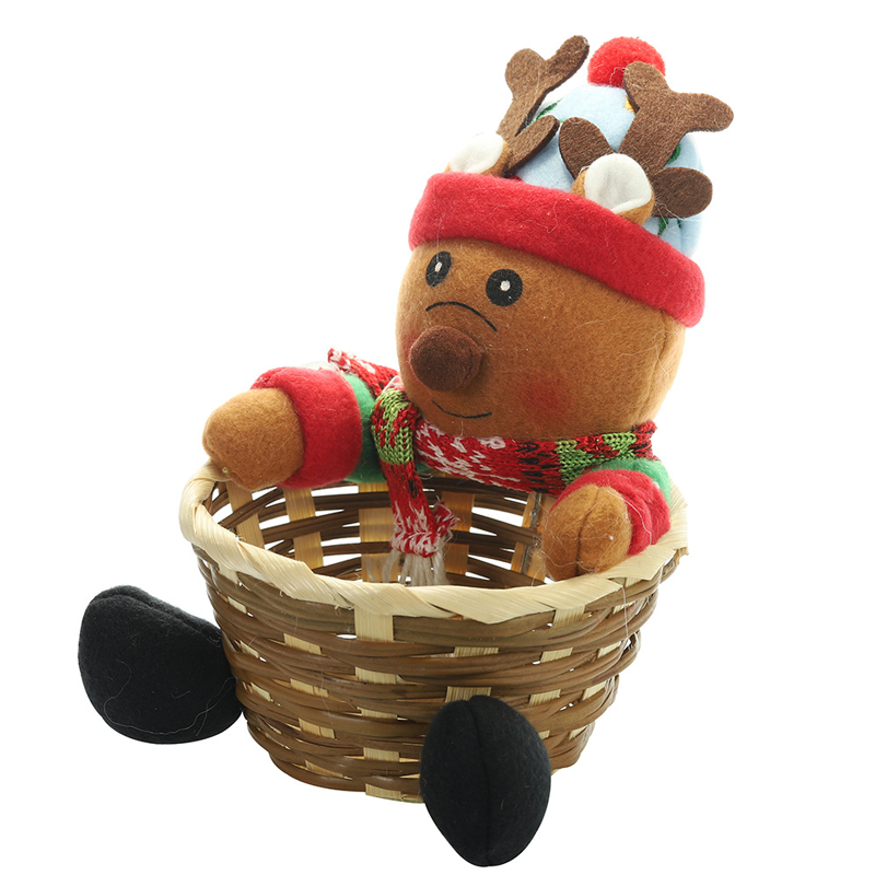 Christmas Candy Braided Basket