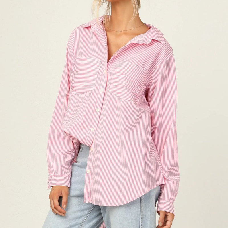 Printed Long Sleeve Shirt