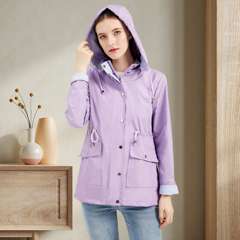 Waist Trench Coat