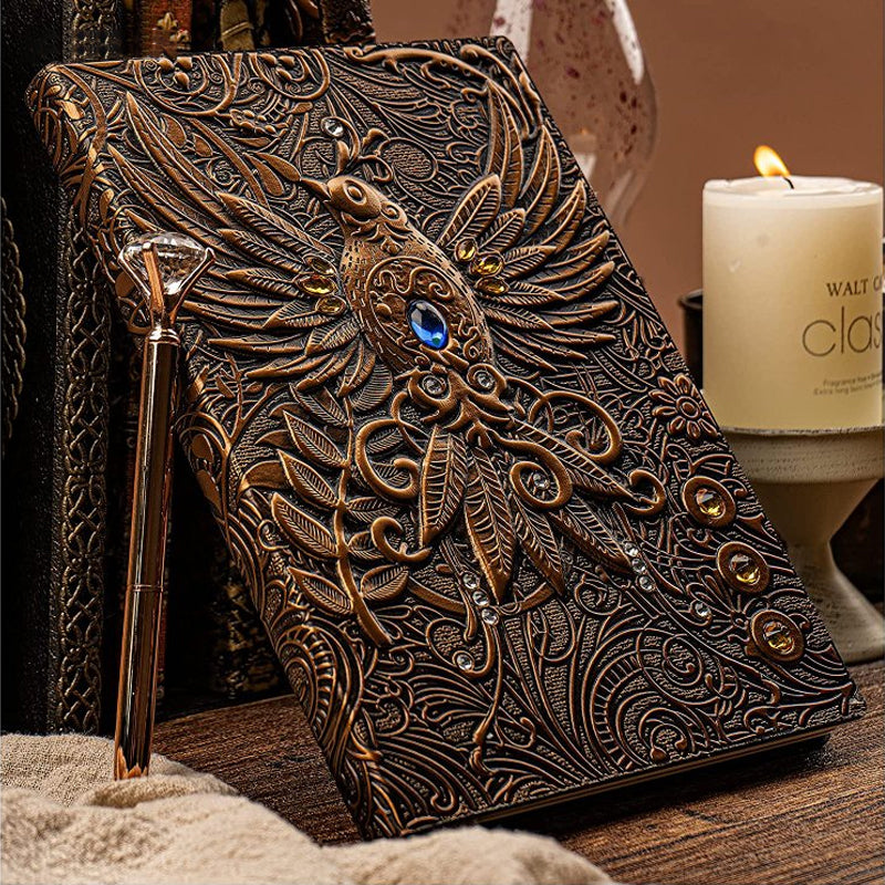 3D Phoenix Relief Notebook