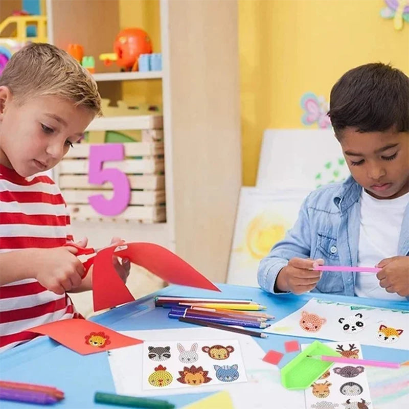 DIY Children's FreeSstick Cartoon Diamond Painting