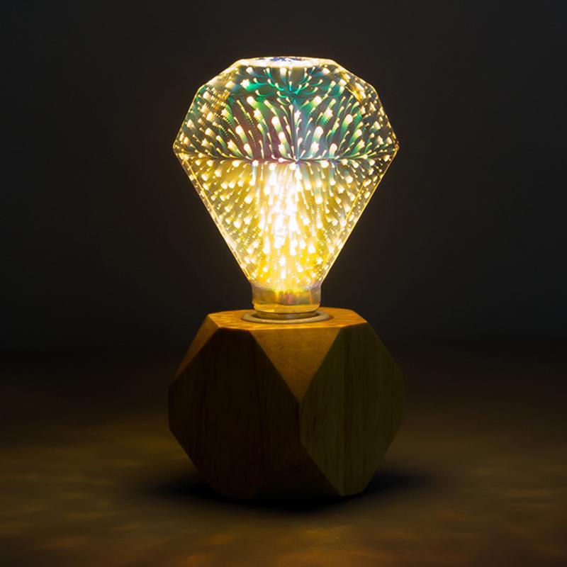 3D Fireworks Decorative LED Light Bulb