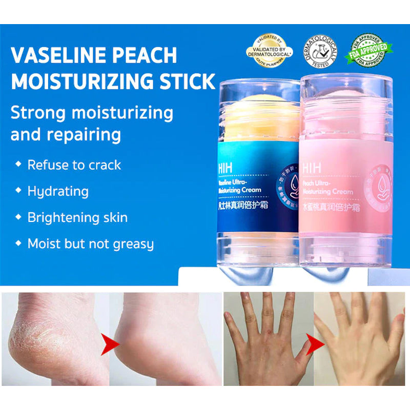 Vaseline Peach Moisturizing Stick