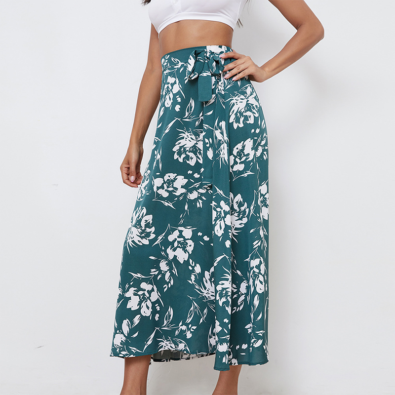 Floral Chiffon Skirt