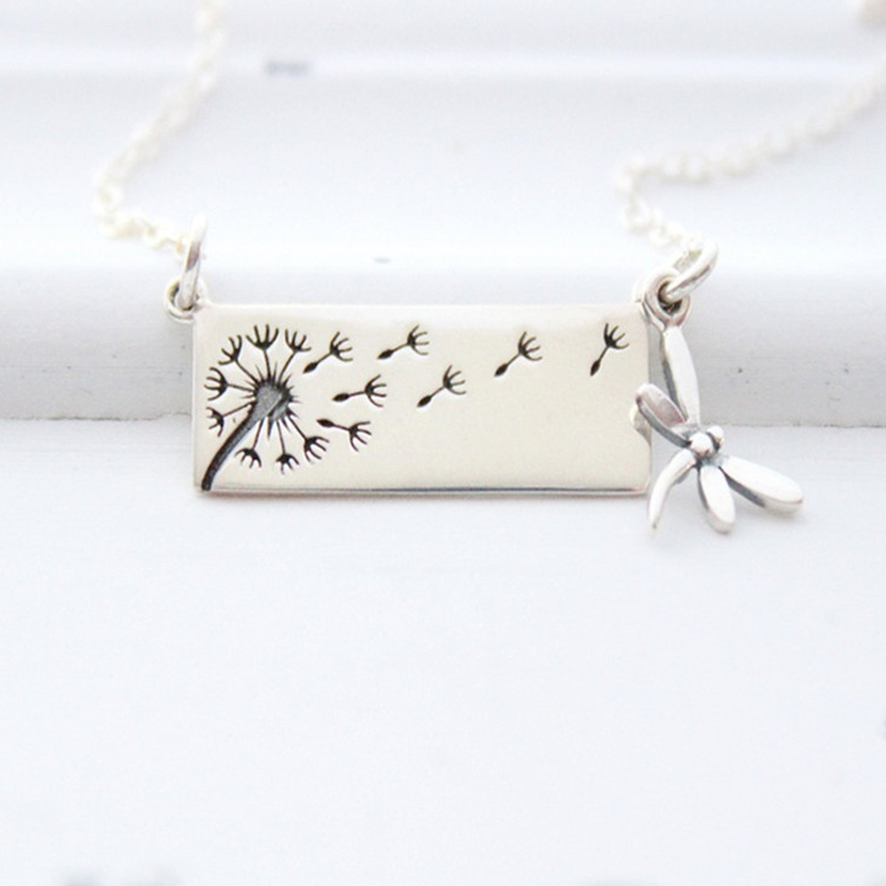 Dragonfly Butterfly Necklace